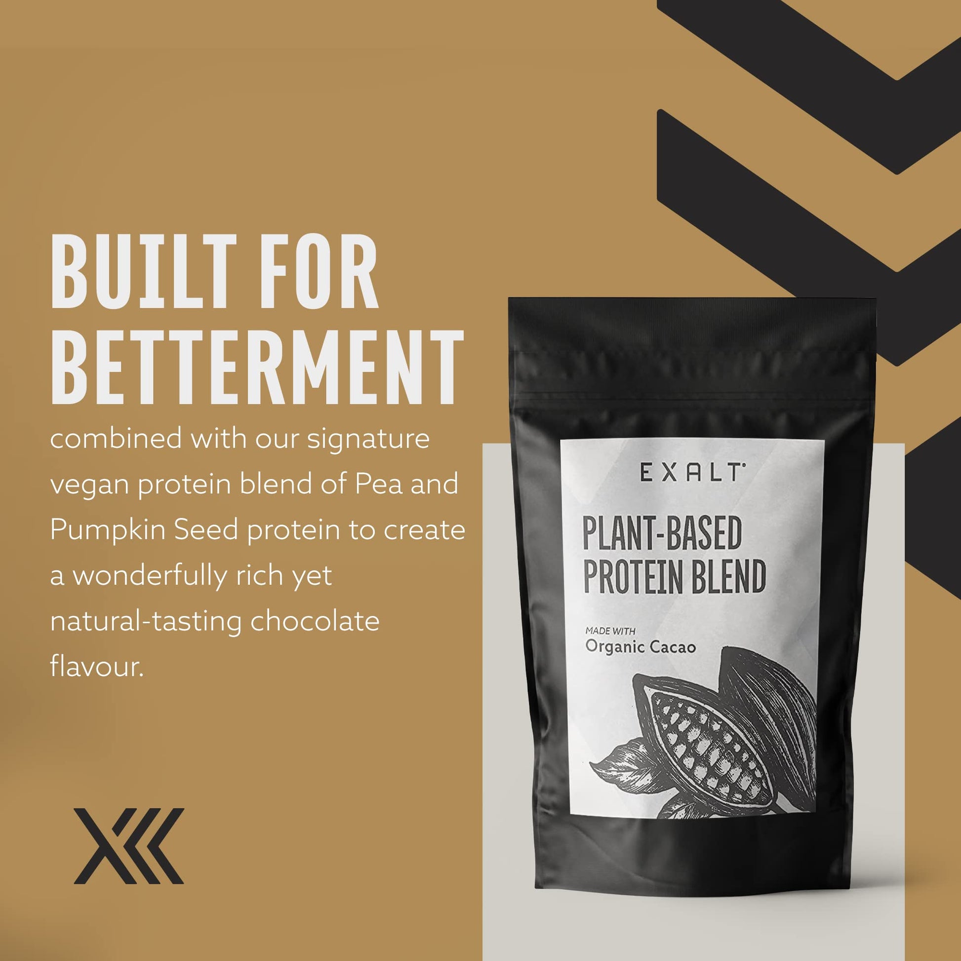 EXALT Vegan Protein Powder - 100% Plant-Based – Gluten Free - Keto Friendly EXALTBuy Supplements Australia