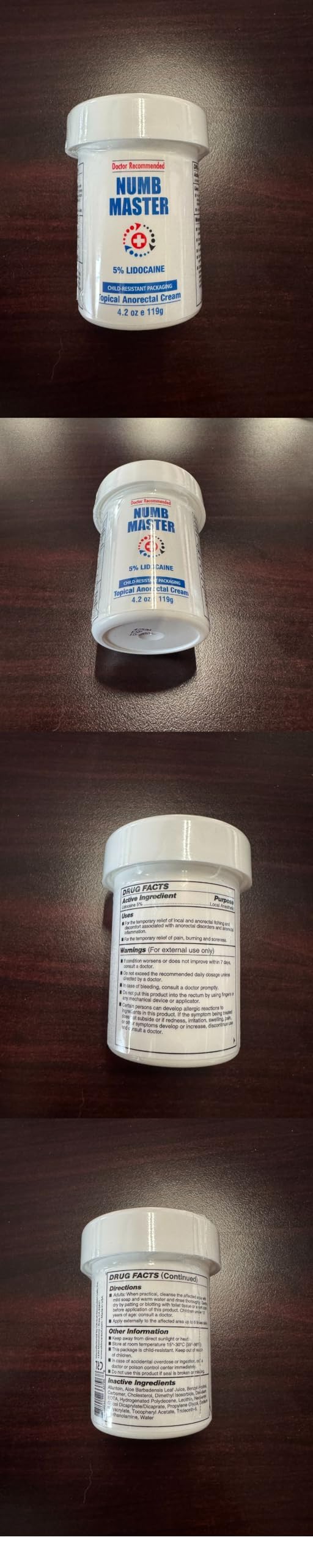Clinical Resolution Numb Master 5% Lidocaine Cream Fast-Acting OTC anesthetic for Pain, Itch, Burns & Hemorrhoids with Vitamin E & Aloe for Soothing Relief Maximum Strength 4.2 Ounce Clinical ResolutionBuy Supplements Australia