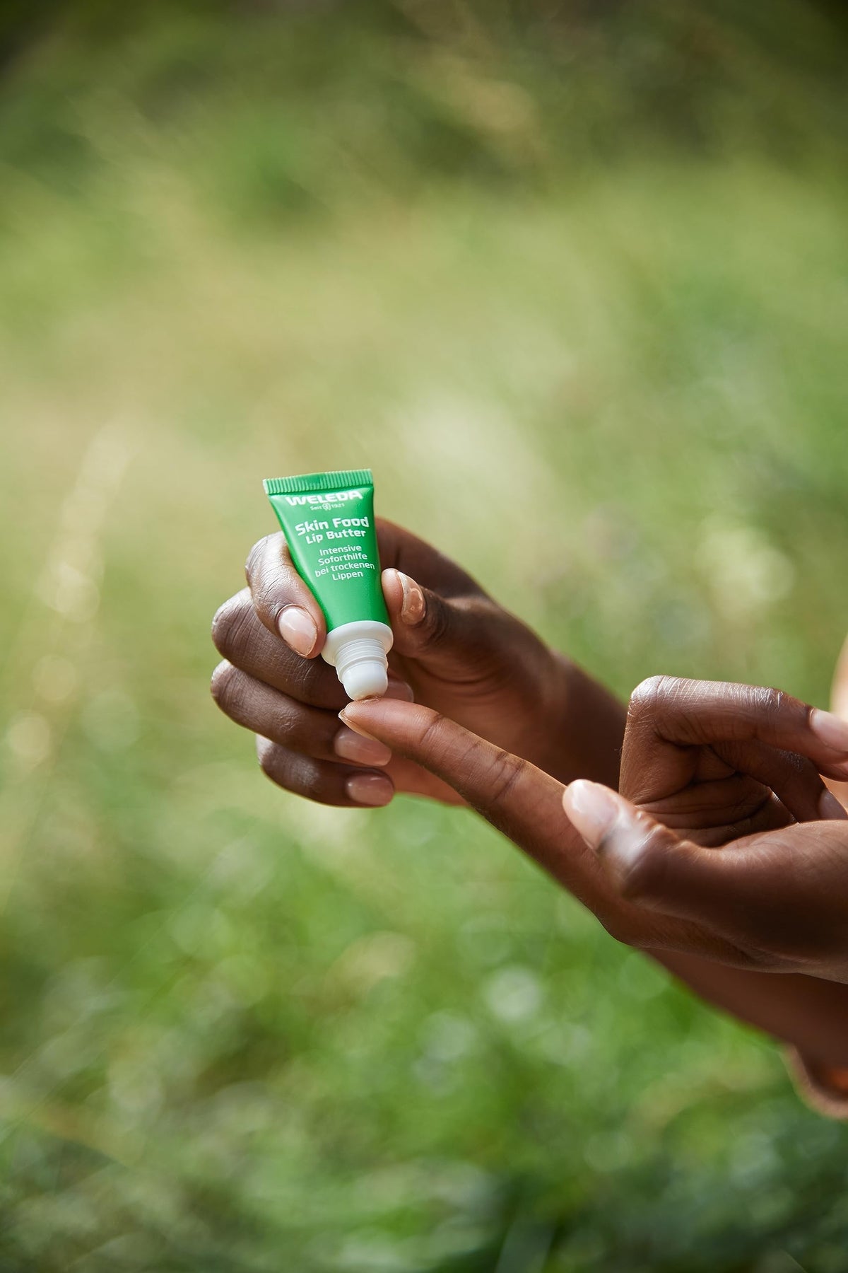 Weleda Skin Food Lip Butter, 0.27 Ounce, Plant Rich Moisturizing Lip Care with Sunflower Seed Oil