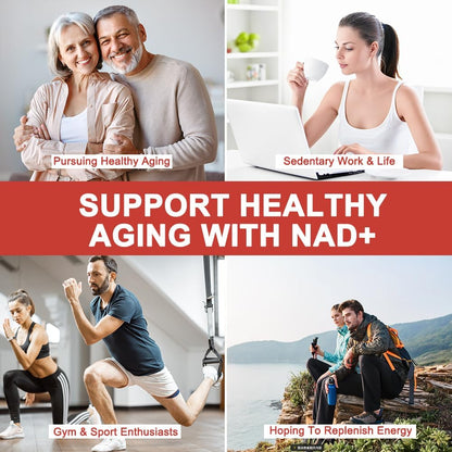 Zoone Nutra NAD Supplement 1200mg with Nicotinamide Riboside, PQQ & Resveratrol – Advanced Cellular Energy & Longevity Support – Anti-Aging Formula for Mental Clarity – 30 Packets Zoone NutraBuy Supplements Australia