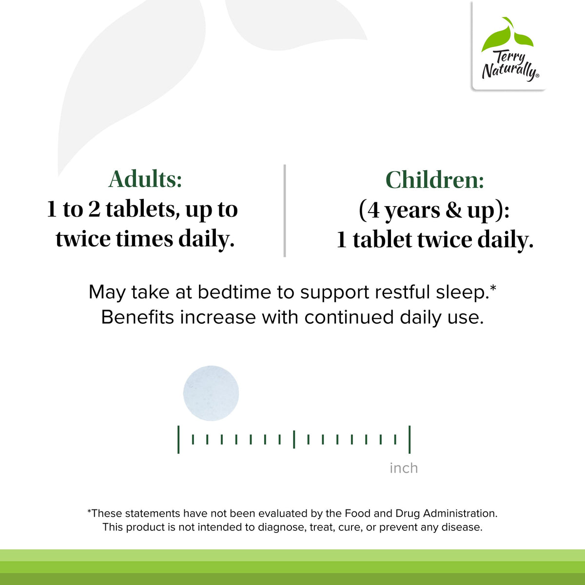 Terry Naturally AnxioCalm - 75 Tablets - Fast-Acting, Non-Drowsy, Non-Addictive Formula - Safe for Adults & Children 4+ Years - Non-GMO - 37 Servings Terry NaturallyBuy Supplements Australia