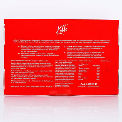 Kollo Premium Marine Collagen Liquid, 10,000 mg - Essential Proteins Collagen Peptides KolloBuy Supplements Australia
