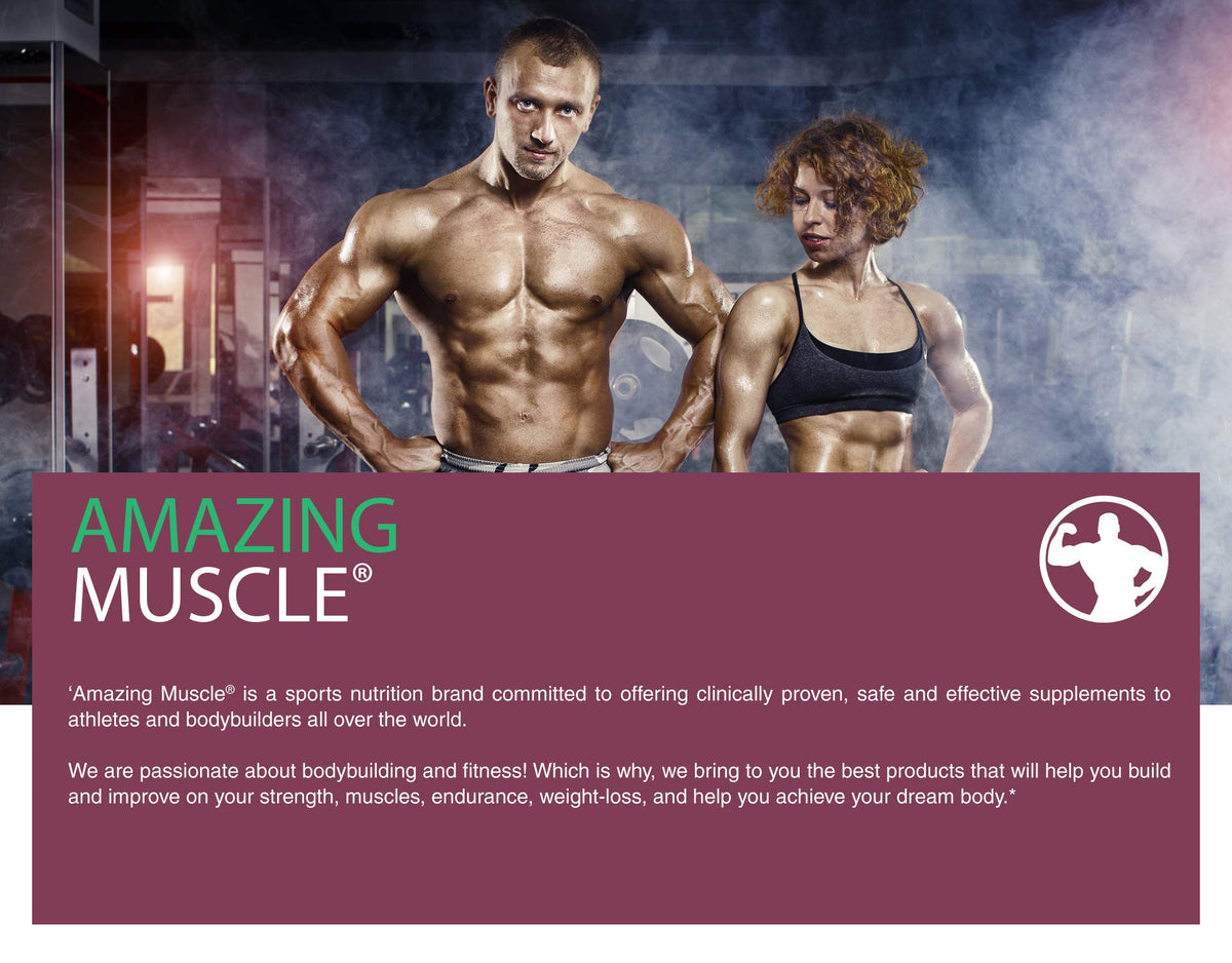 Amazing Muscle 100% Whey Protein Powder *Advanced Formula with Whey Protein Amazing NutritionBuy Supplements Australia