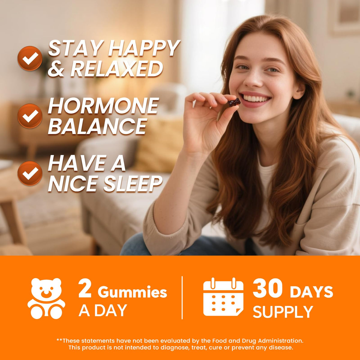 Lukaree Cortisol Supplements for Women & Men, 15 in 1 Cortisol Reducer Manager, Cortisol Calm Gummies with Ashwagandha, Magnesium, L-theanine, GABA - for Mood, Focus, Sleep - Vegan Sugar Free, 60 Ct. LukareeBuy Supplements Australia