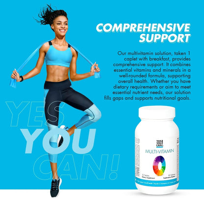 Yes You Can! Daily Multivitamins for Men and Women - Helps Assist Overall Health & Well-Being, Contains Antioxidants Yes You Can!