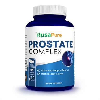 NusaPure Saw Prostate Palmetto Complex (Plant Sterol Complex, Nettle Root, Pygeum Bark, Graviola) - 90 Capsules NusaPureBuy Supplements Australia
