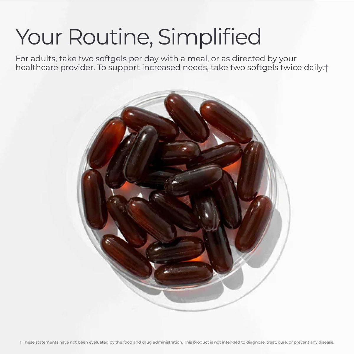 Livingood Daily Omega 3 6 9 Plus Turmeric Curcumin Supplement, 60 Softgels - Fish Oil Omega 3 Supplements (EPA & DHA) for Men and Women - Brain, Joint, Heart Health