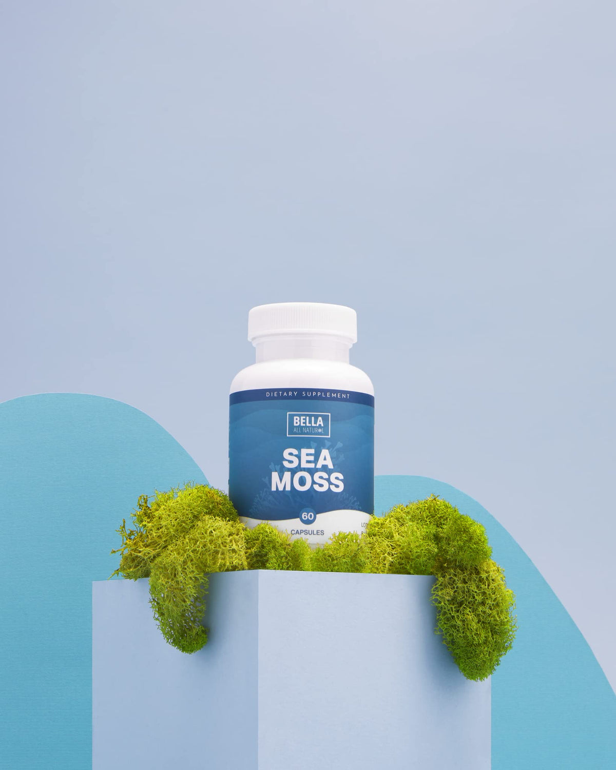 Bella All Natural Sea Moss Vitamins | Pure Sea Moss | Irish Sea Moss, 60 Capsules Bella All NaturalBuy Supplements Australia