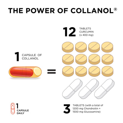 Innovation in The Care of Healthy Joints – Liquid Formula in a Double Capsule. 3D Collagen + Micelle Extract of Turmeric Roots 1 Capsule/Day. Laboratory Tested CollanolBuy Supplements Australia