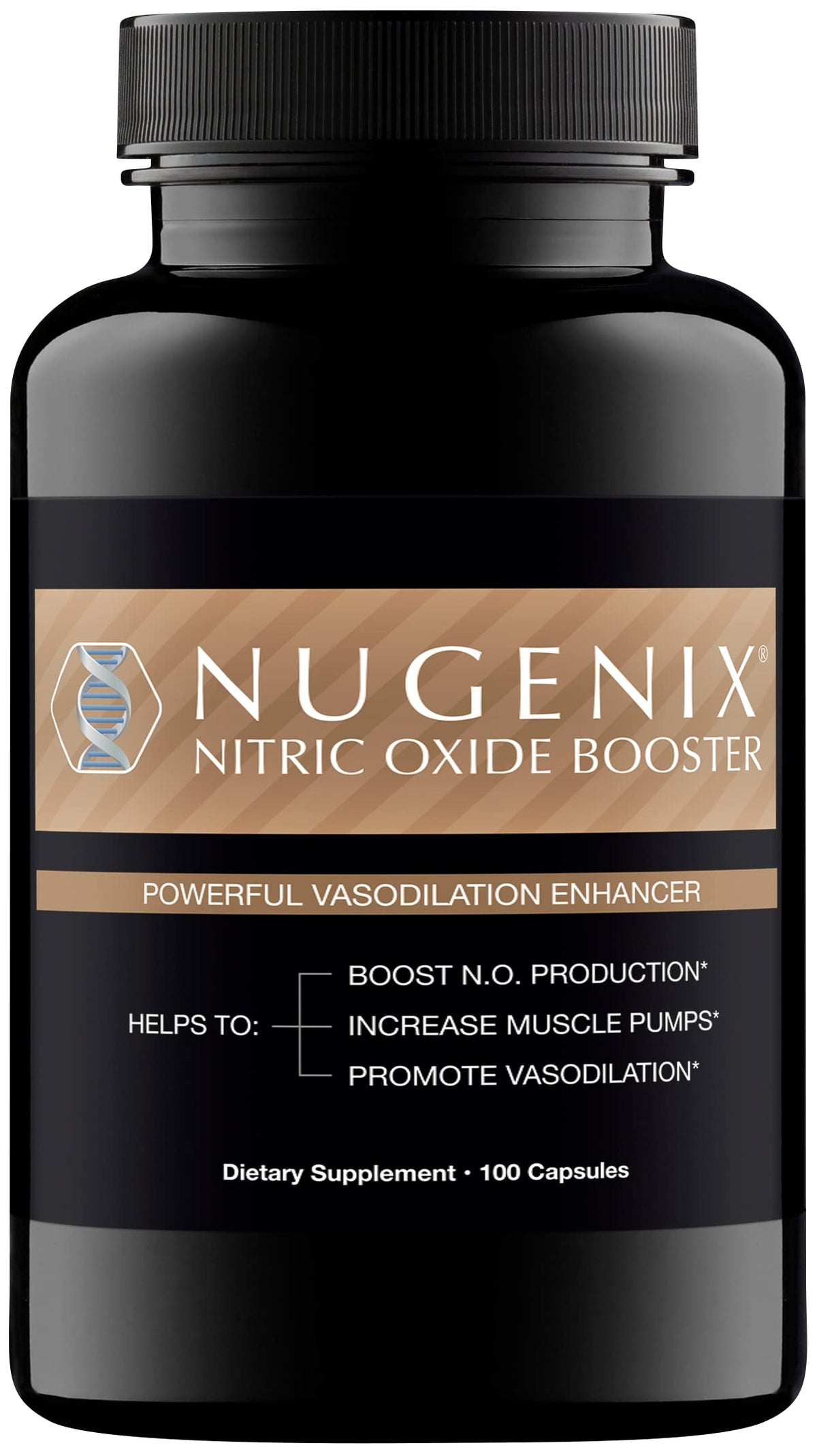 Nugenix Nitric Oxide Booster Horny Goat Weed Supplements Bundle