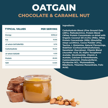 Kinetica OatGain Weight Gainer 600+ Calories & 47g Protein per Serving, 2.4 kg KineticaBuy Supplements Australia