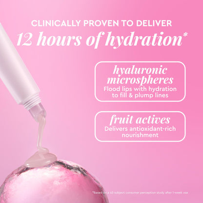 Glow Recipe Glass Balm Lip Treatment - 12Hr Hydrating Lip Balm & Moisturizer with Hyaluronic Acid to Smooth