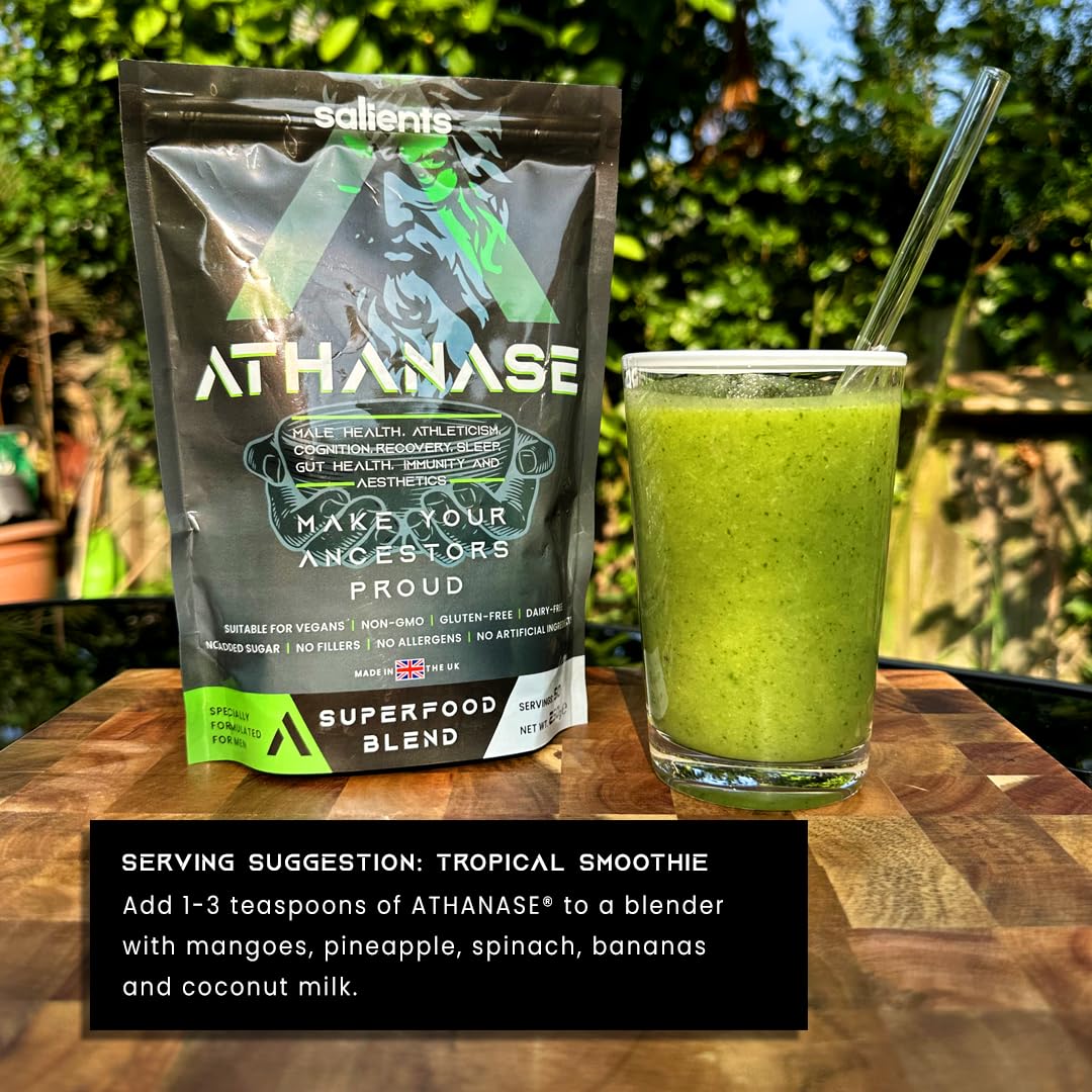 SALIENTS® ATHANASE® | Men's Super Greens Powder | Superfood Powder Blend SalientsBuy Supplements Australia