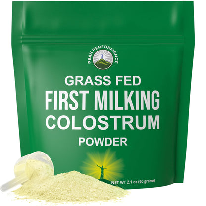 First Milking Colostrum Powder from Grass Fed USA Cows Milked Within 6 Hours of Giving Birth to Get the Most Bioactive Nutrients. High Immunoglobulin Non-GMO Bovine Colostrum Supplement for Humans Peak PerformanceBuy Supplements Australia