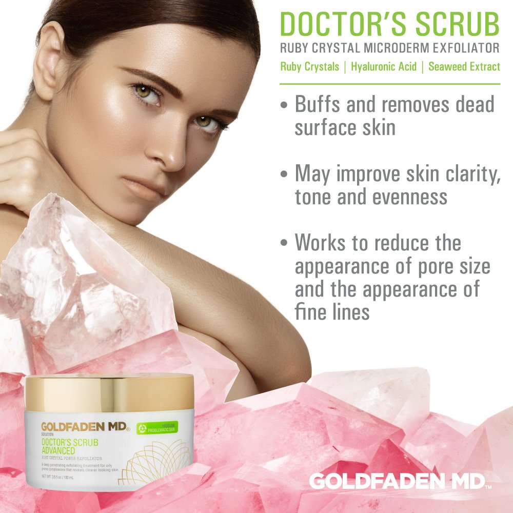 GOLDFADEN MD Doctors Scrub Microdermabrasion for Face, 1.7 Fl Oz GOLDFADEN MD buy supplements Au
