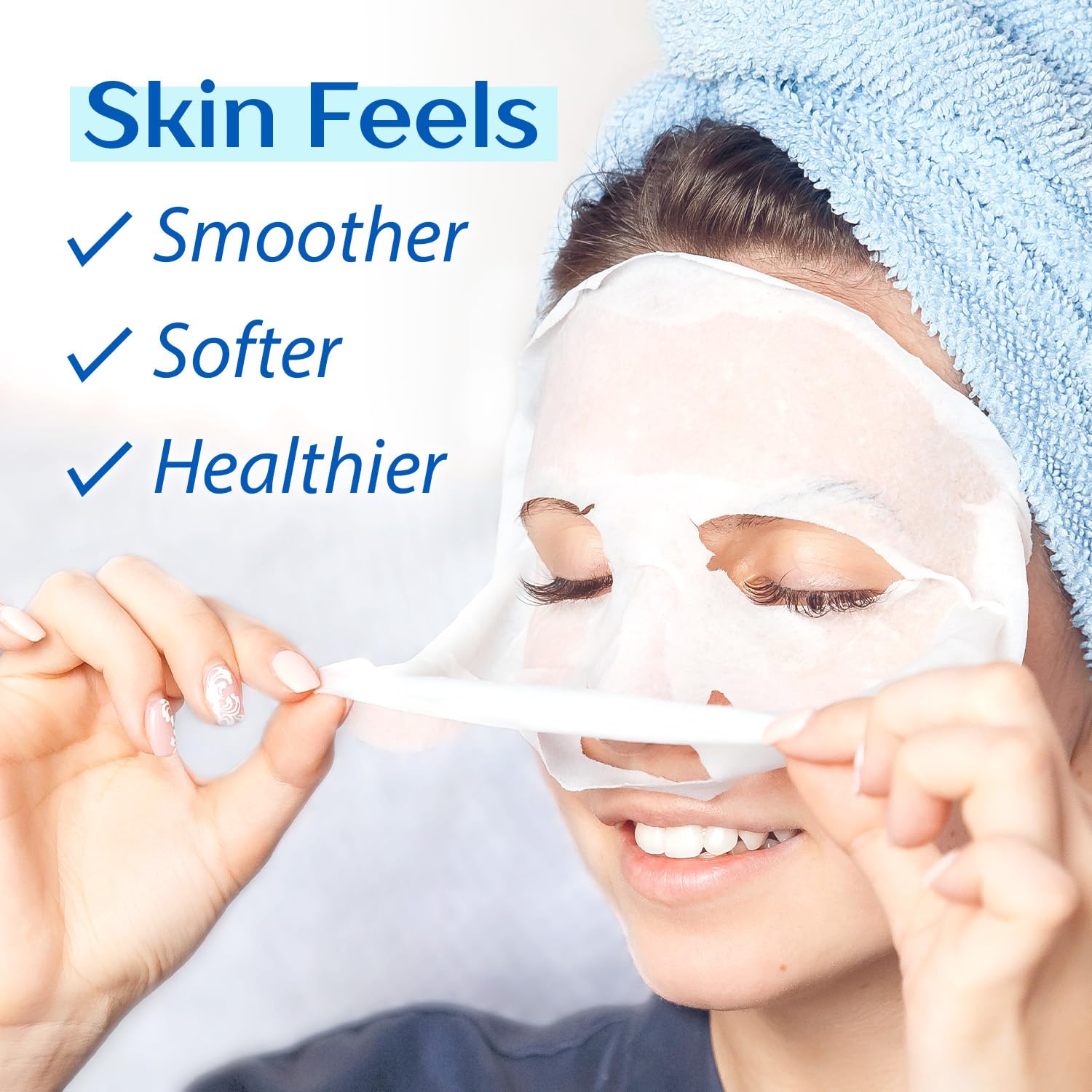 Ebanel Bundle of 40-Pack Collagen Face Mask and 8-Pack Collagen Peptide Infusion Mask Ebanel buy supplements Au