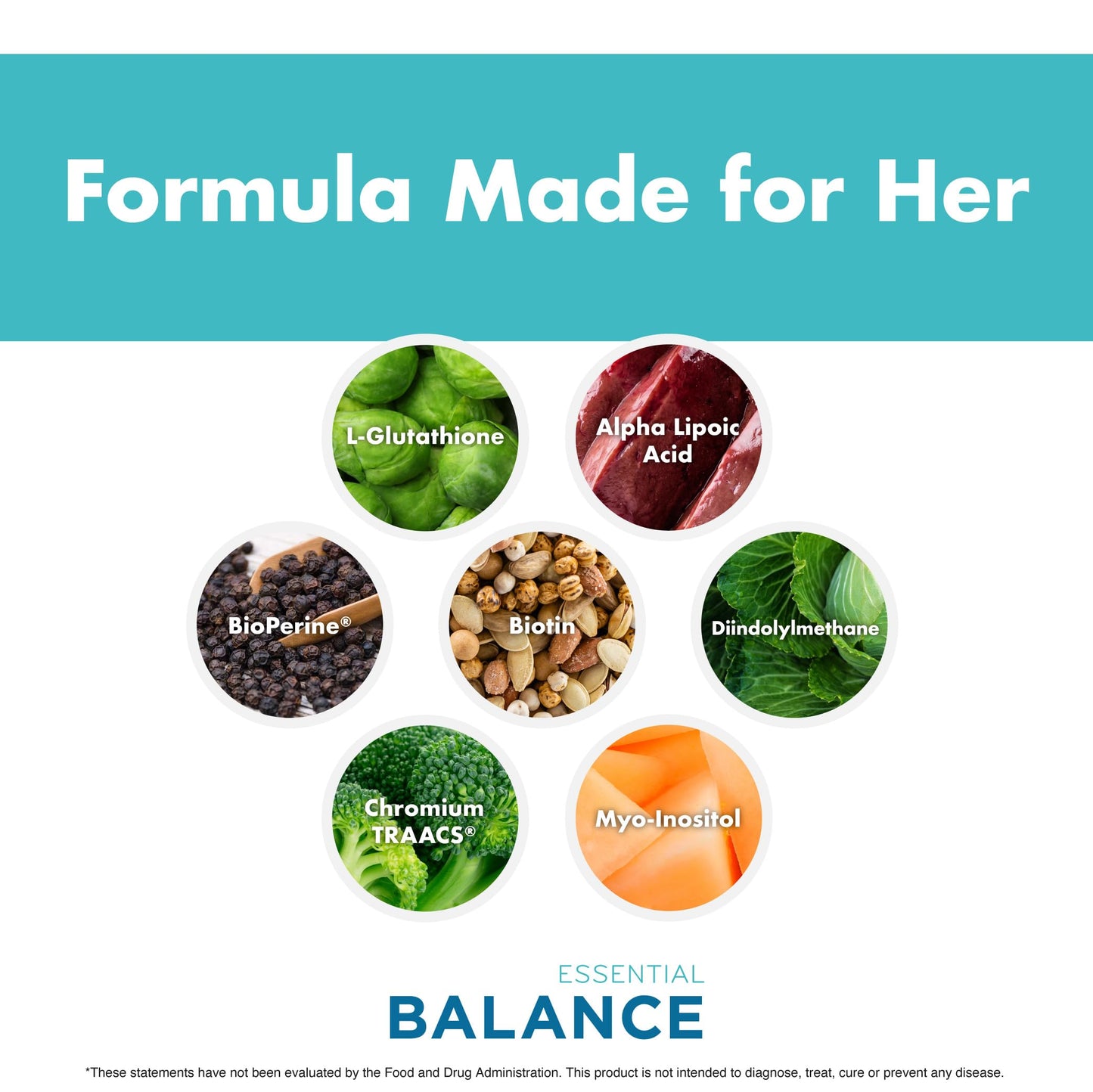 Essential Balance Hormonal Support and Vitamin Supplement for Women by Foxy Fit – Antioxidant, Healthy Skin & Hair for Daily Use* (30 Servings) FoxyFitBuy Supplements Australia