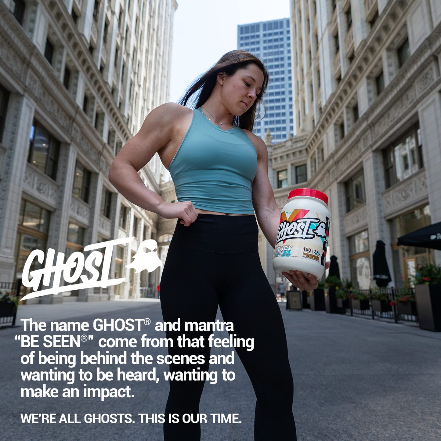 GHOST Whey Protein Powder, Peanut Butter Cereal Milk - 2LB Tub, 26G of Protein GHOSTBuy Supplements Australia