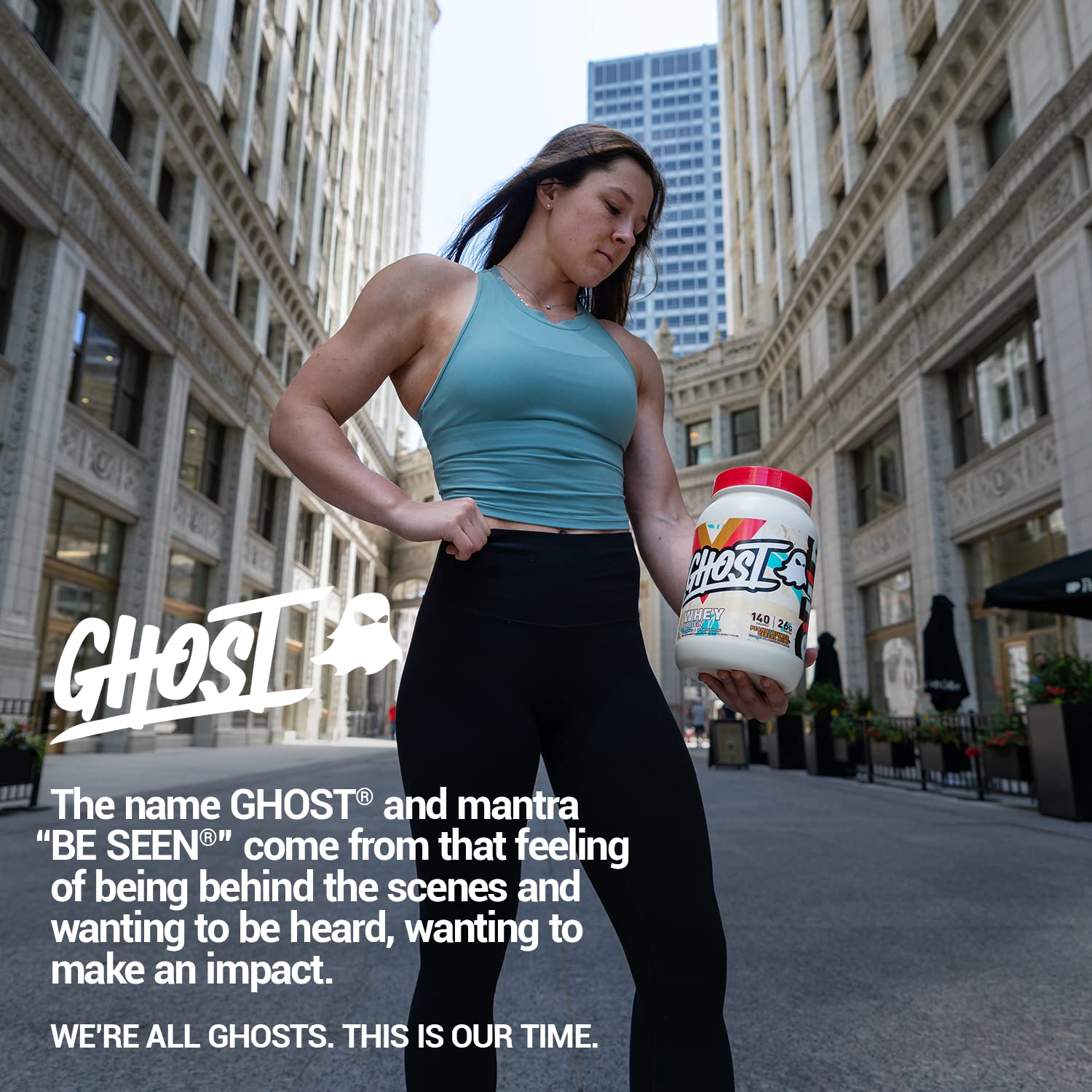 GHOST Whey Protein Powder, Peanut Butter Cereal Milk - 2LB Tub, 26G of Protein GHOSTBuy Supplements Australia