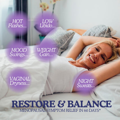 11-in-1 Hormonal Balance, Relief for Menopause Symptoms, Helps Reduce Hot Flashes, Night Sweats, and Mood Swings, Clinically Proven Ingredients, Natural PMS Support, Made in USA, 3rd Party-Tested HERBAL HOTBuy Supplements Australia