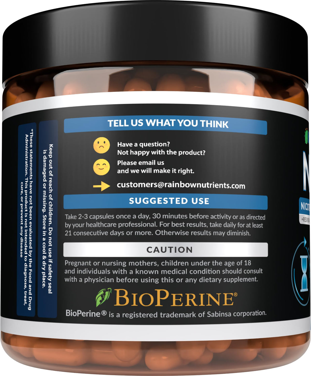 2010 MG NAD+ Supplement- Nicotinamide Riboside, Resveratrol, Quercetin & BioPerine® (High Absorption)- Natural NAD Booster for Anti-Aging, Cellular Energy, Skin- For Women & Men- 90 V Capsules Rainbow Nutrients, LLCBuy Supplements Australia