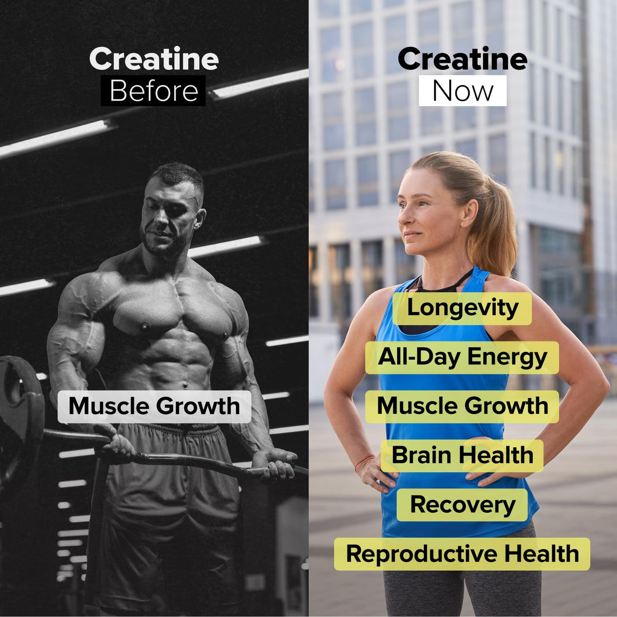 Complement Creatine Monohydrate Micronized Powder for Women and Men (5g, 60 Servings) Pre Workout, Post Workout, Muscle Recovery, Brain Health, Longevity- Vegan, Unflavored ComplementBuy Supplements Australia