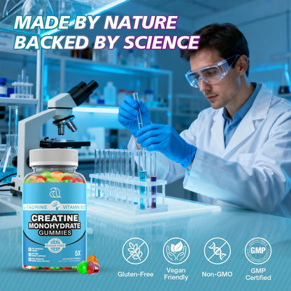 DRZIHOOCH Creatine Gummies for Women & Men - Creatine Monohydrate Gummies Tasty Chewable Supplement, Muscle Support & Energy Boost (2 Pack) DRZIHOOCHBuy Supplements Australia