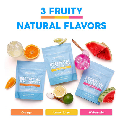 Paleovalley Essential Electrolytes Powder - Full Spectrum Orange Electrolyte Powder for Hydration, Energy and Muscle Recovery - No Sugar Added - 30 Servings PaleovalleyBuy Supplements Australia