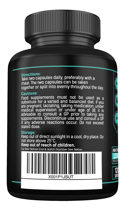 Magnesium Glycinate Supplements & Vitamin B6 - 120 High Strength Capsules SS Sport SuppliesBuy Supplements Australia