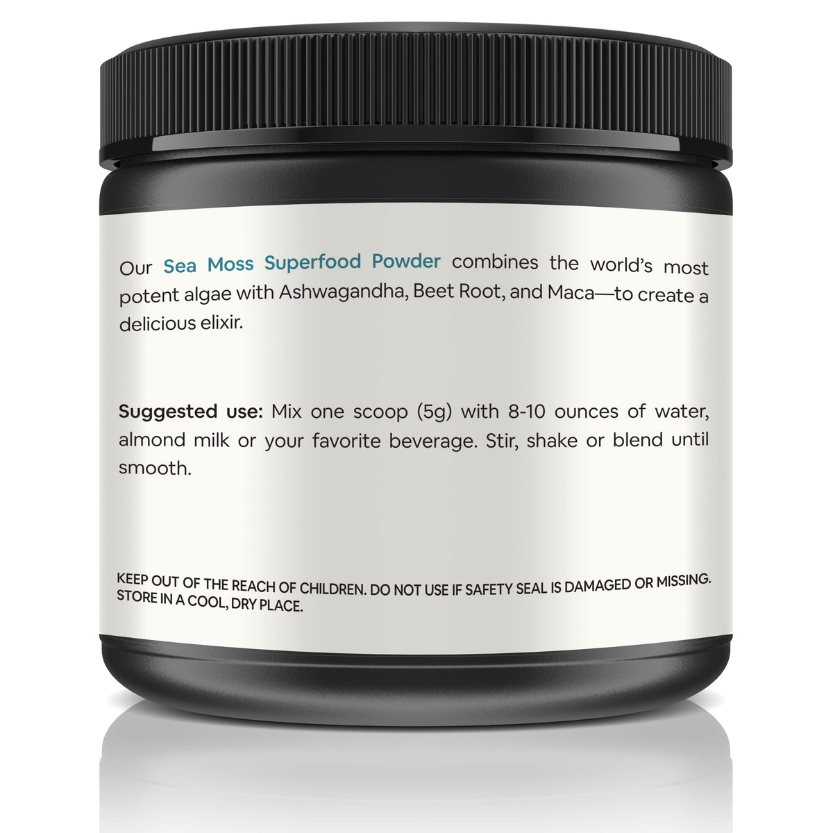 Organic Sea Moss Superfood Powder with Ashwagandha, Beet Root, and Maca Atlantic NaturalsBuy Supplements Australia