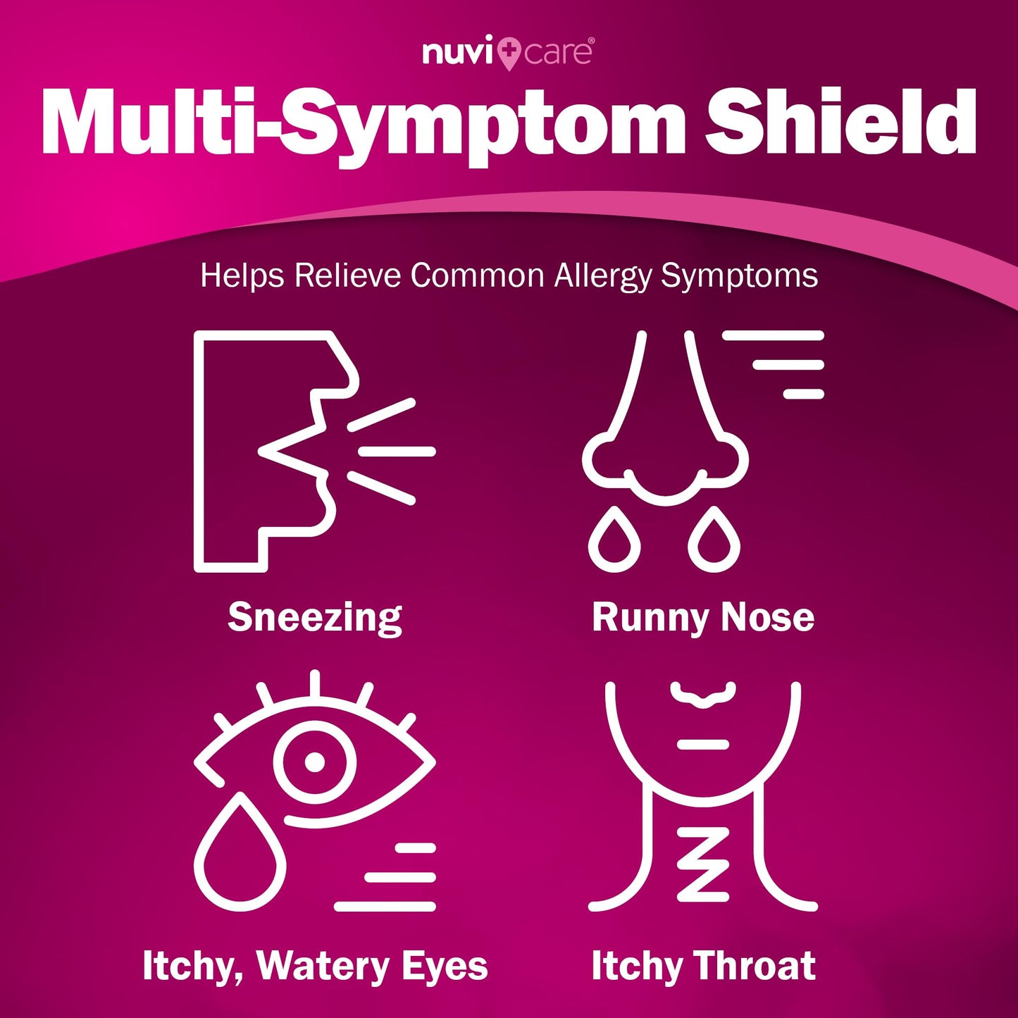 NUVICARE Allergy Relief Tablets - Diphenhydramine 25mg Antihistamine Tablets for Runny Nose, Sneezing, Itchy Eyes & Throat - Compare to Benadryl Allergy Meds - OTC Adult Allergy Medicine (300 Count) NUVICARE buy supplements Au