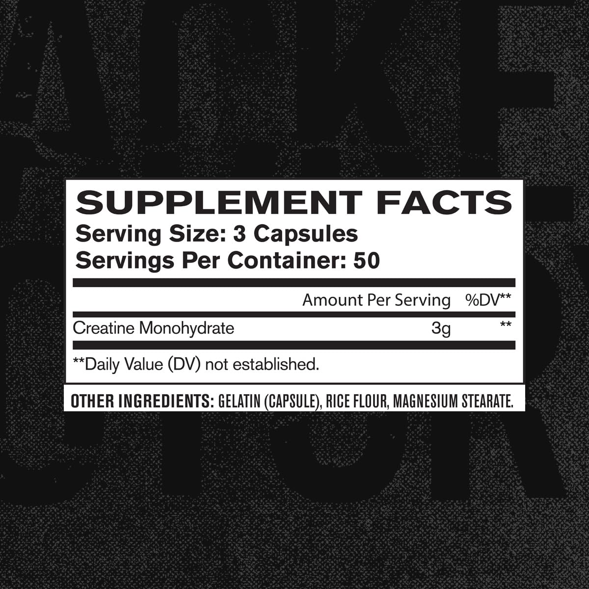 Jacked Factory Creatine Monohydrate Capsules - Creatine Pills for Muscle Growth, Increased Strength, Enhanced Energy Output and Improved Athletic Performance - 150 Capsules Jacked FactoryBuy Supplements Australia