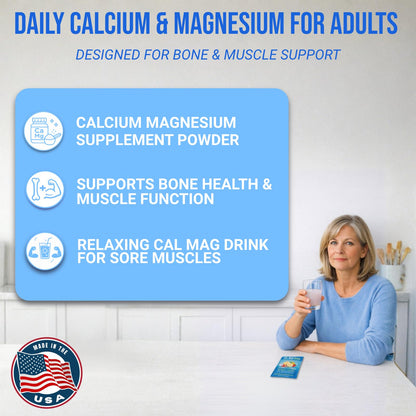 Dr. Price’s Cal-Mag Vites – Strawberry Lemon, 30 Packs | Calcium Magnesium Powder Packets + Vitamin D3, K & Boron | Calming Bone & Muscle Support for Kids & Adults | Doctor-Formulated, Made in USA Dr. Price's VitaminsBuy Supplements Australia