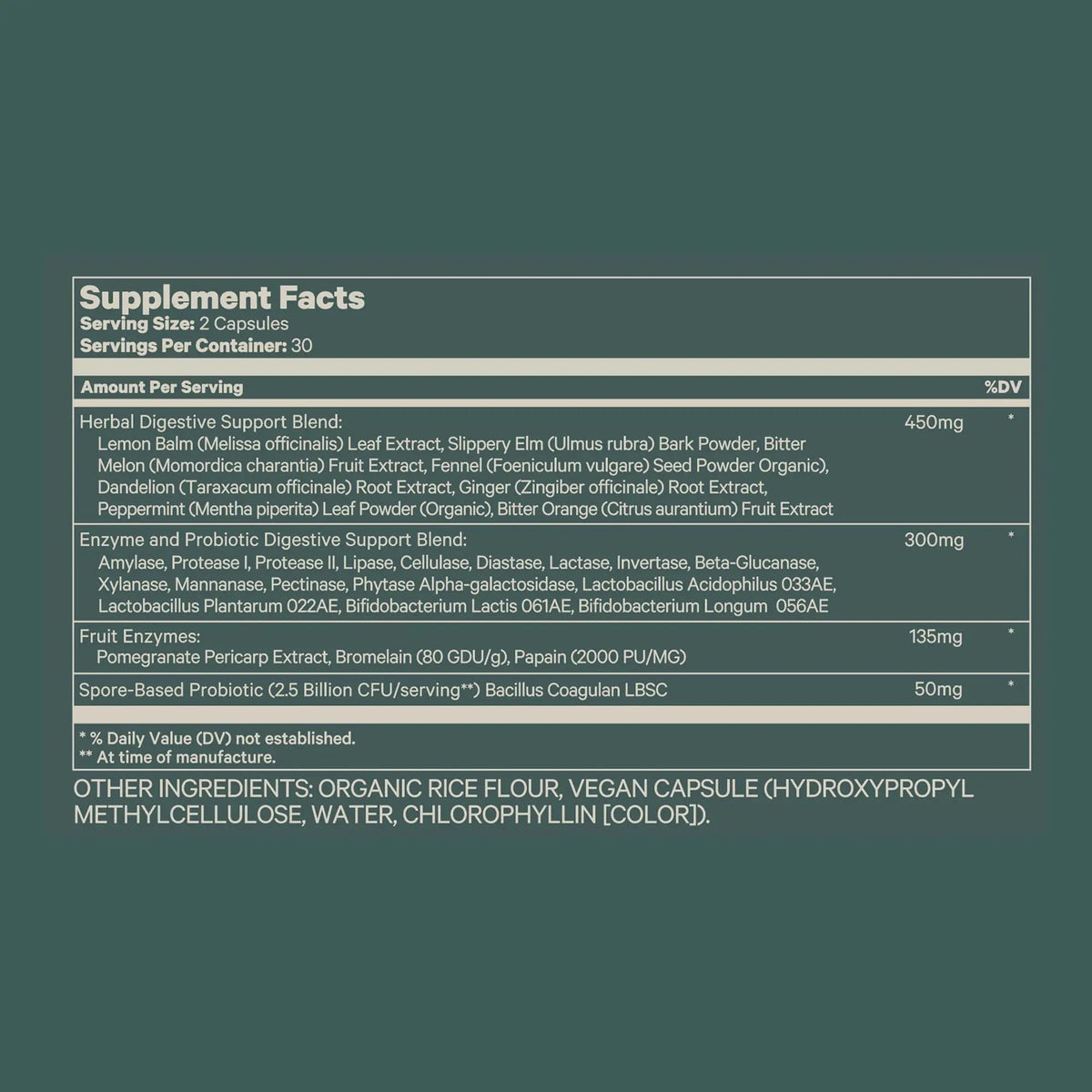 Juna Digestive Enzymes + Probiotic — 3-in-1 Daily Gut Support for Bloat Relief, Smooth Digestion & Microbiome Balance | 15 Enzymes, 5 Probiotics, 8 Botanicals | Vegan, 3rd-Party Tested | 60 Capsules Juna buy supplements Au