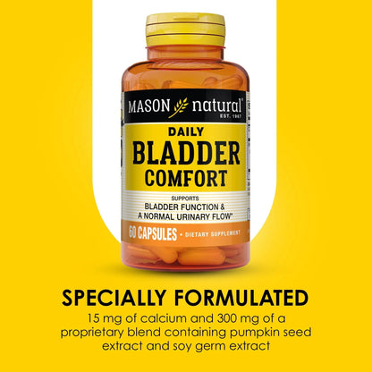 MASON NATURAL Daily Bladder Comfort, 30,Day Supply with Calcium, Pumpkin Seed, & Soy Germ to Support Normal Bladder Function MASON NATURALBuy Supplements Australia
