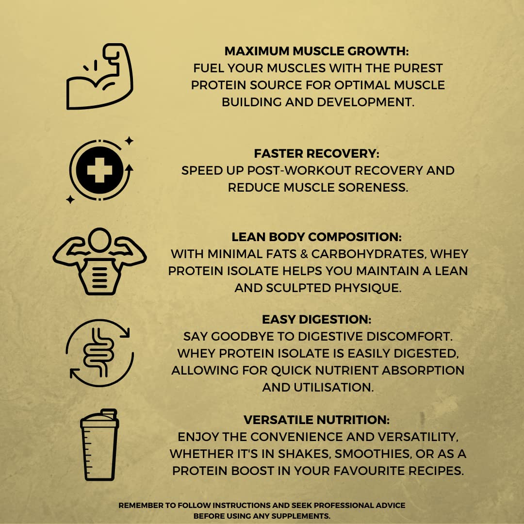 Valhalla's Champion 100% Whey Protein Isolate - 25G Protein per Serving - 30 Servings Valhalla's ChampionBuy Supplements Australia