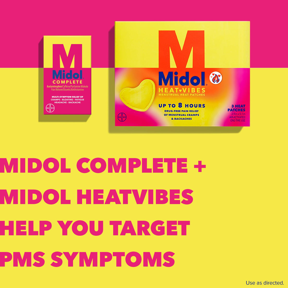 Midol Complete Menstrual Pain Relief Caplets, 40 Count - Provides Cramp, Headache, and Bloating Relief MidolBuy Supplements Australia
