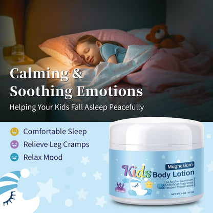 RodPere Magnesium Lotion for Kids & Babies, Bedtime Magnesium Cream for Sleep, Leg Cramps, Lavender Calming Magnesium Oil Lotion for Bone & Muscle Relaxation, Apply to Feet, Legs, Body, 4 OZ. RodPereBuy Supplements Australia