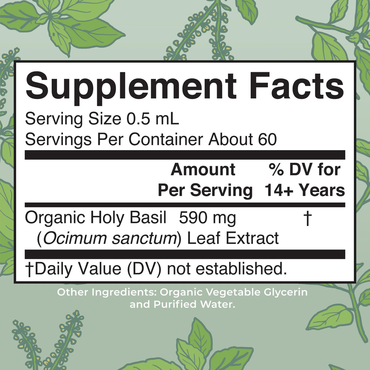 MaryRuth Organics Holy Basil Sugar Free | Tulsi Holy Basil Herbal Liquid Drops | Antioxidant | Cognitive Function | Digestive Support | Energy Levels | Vegan | Non-GMO | 1 Fl Oz MARYRUTH'SBuy Supplements Australia