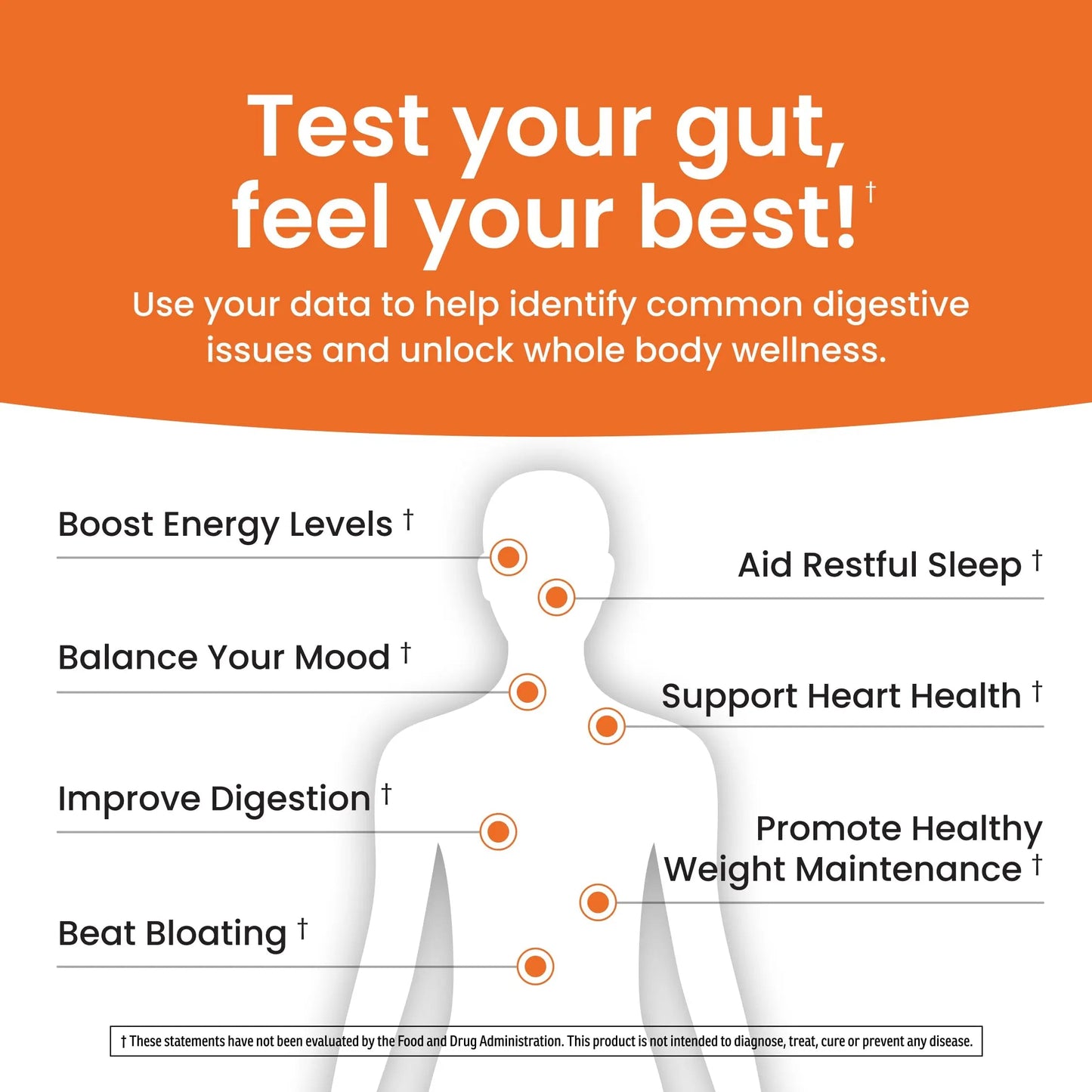 Ombre Gut Health Test Kit - Probiotic Recommender at Home Test for Women & Men - Detailed Custom Gut Microbiome Analysis for Digestive, Immune and Mental Health with Food Suggestions OmbreBuy Supplements Australia