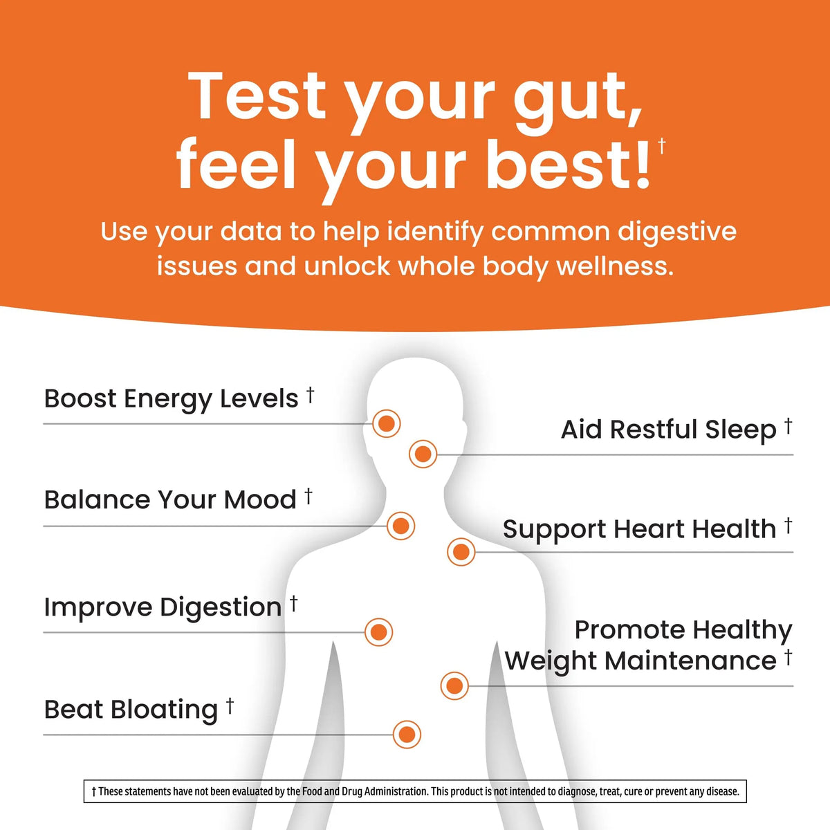 Ombre Gut Health Test Kit - Probiotic Recommender at Home Test for Women & Men - Detailed Custom Gut Microbiome Analysis for Digestive, Immune and Mental Health with Food Suggestions OmbreBuy Supplements Australia