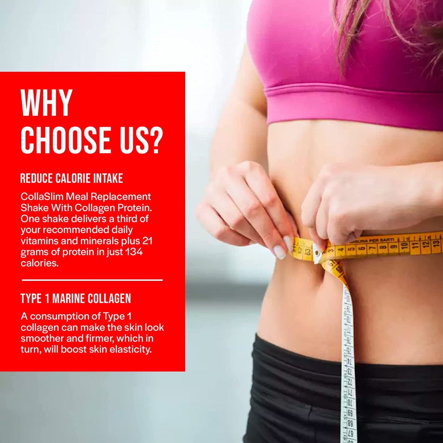 CollaSlim, Meal Replacement Shake with Added Collagen, Vitamins and Minerals, 800g So Body CoBuy Supplements Australia