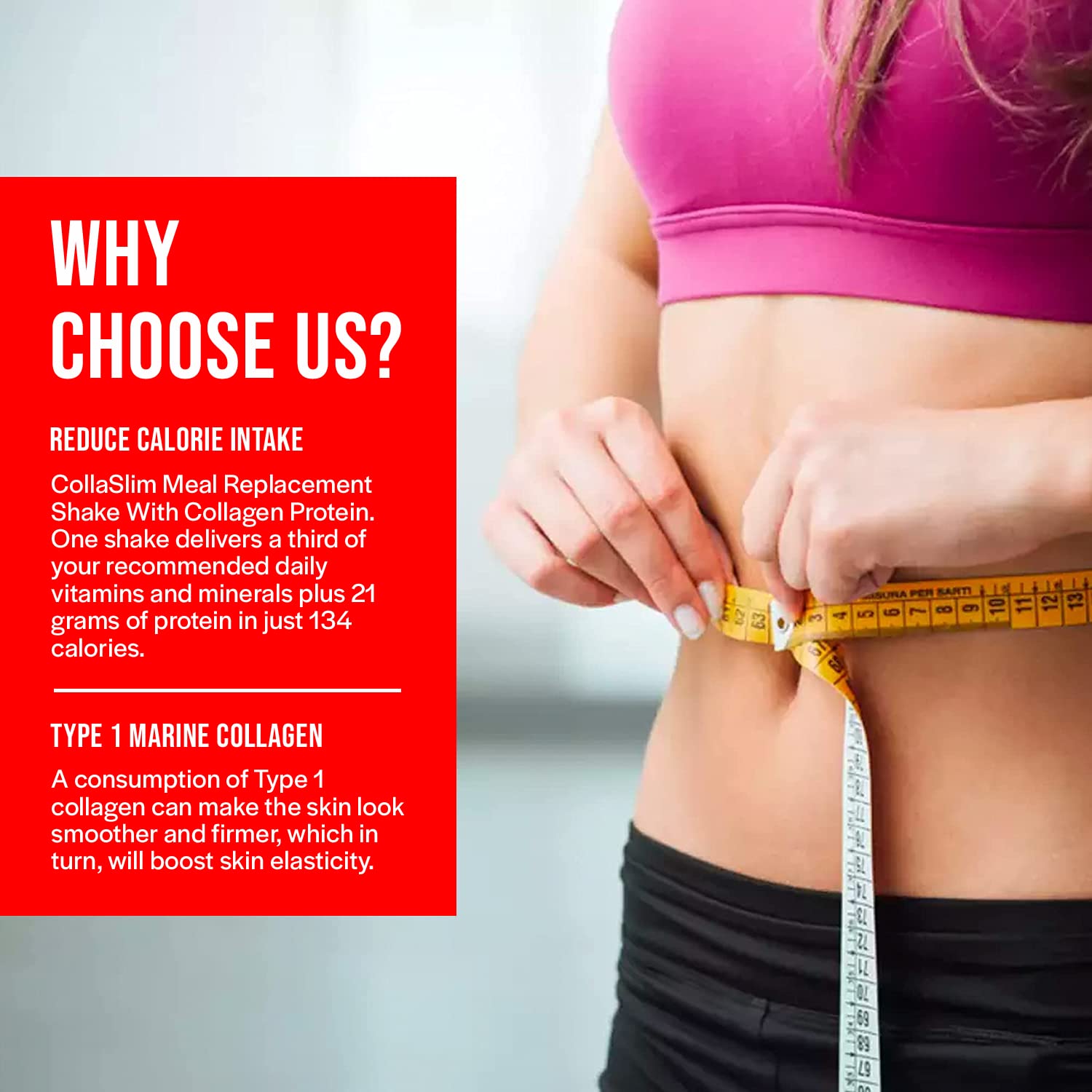 CollaSlim, Meal Replacement Shake with Added Collagen, Vitamins and Minerals, 800g So Body CoBuy Supplements Australia