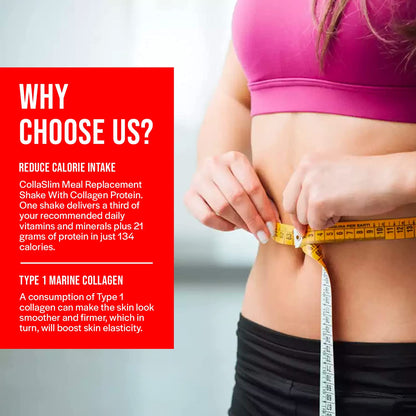 CollaSlim, Meal Replacement Shake with Added Collagen, Vitamins and Minerals, 800g So Body CoBuy Supplements Australia