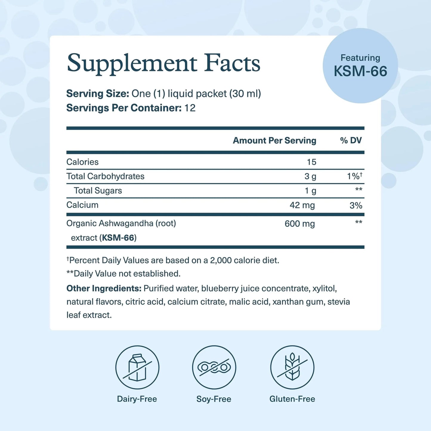 Youtheory Ashwagandha Liquid - with Organic KSM-66 Ashwagandha - Herbal Blend to Support Stress Relief & Energy Levels* - Helps Support Mood* - 1 oz Single Serve Packet, Pack of 12 YoutheoryBuy Supplements Australia