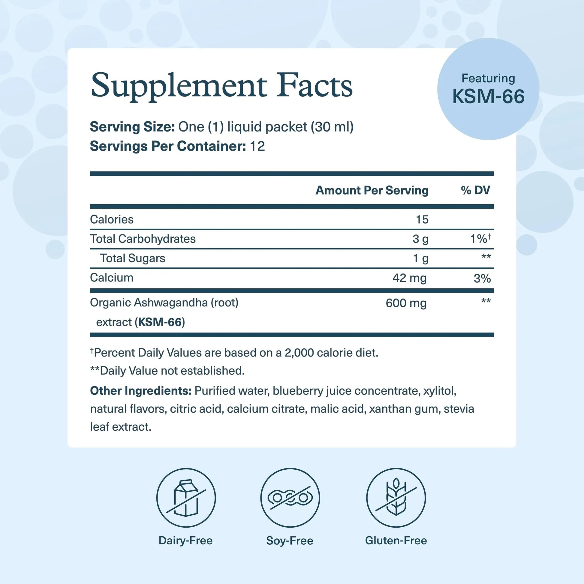 Youtheory Ashwagandha Liquid - with Organic KSM-66 Ashwagandha - Herbal Blend to Support Stress Relief & Energy Levels* - Helps Support Mood* - 1 oz Single Serve Packet, Pack of 12 YoutheoryBuy Supplements Australia