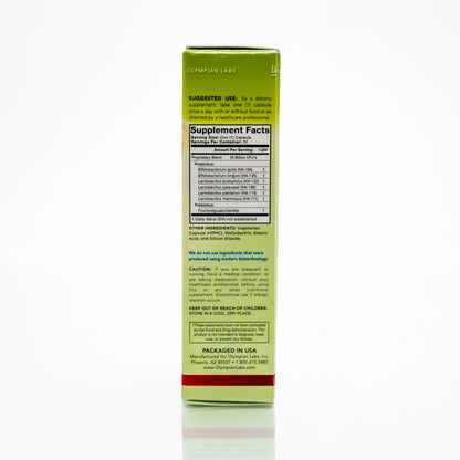 Olympian Labs Complete Prebiotic and Probiotic Supplement - 25 Billion Live Shelf Stable Cultures - 30 Vegetarian Capsules Olympian LabsBuy Supplements Australia