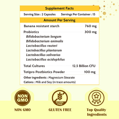 Fecula Biotech Superfood Resistant Starch,Prebiotics Supplement,Bifidobacterium longum Fecula BiotechBuy Supplements Australia