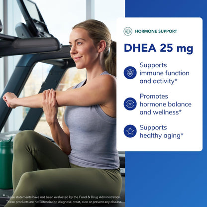 Pure Encapsulations DHEA 25 mg - Supplement for Immune Support, Hormone Balance, Metabolism Support, and Energy Levels* - with Micronized DHEA - 60 Capsules Pure EncapsulationsBuy Supplements Australia