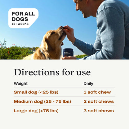 PetLab Co. Allergy & Immune Probiotics for Dogs, Support Seasonal Allergies, Gut & Digestive Health - Pork Flavor - 30 Soft Chews - Packaging May Vary PetLab Co.Buy Supplements Australia